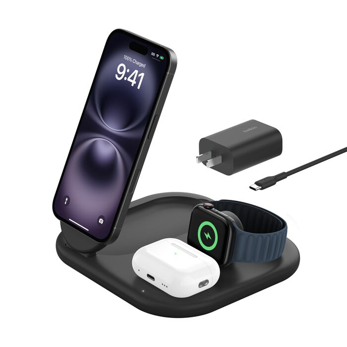 3-in-1 Wireless Charging Station